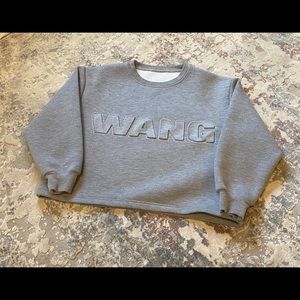 Alexander Wang Cropped Sweatshirt